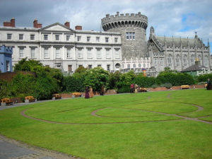 Castillo-de-Dublín-República-de-Irlanda