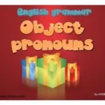 Summer English Lesson XXIII. Object pronouns